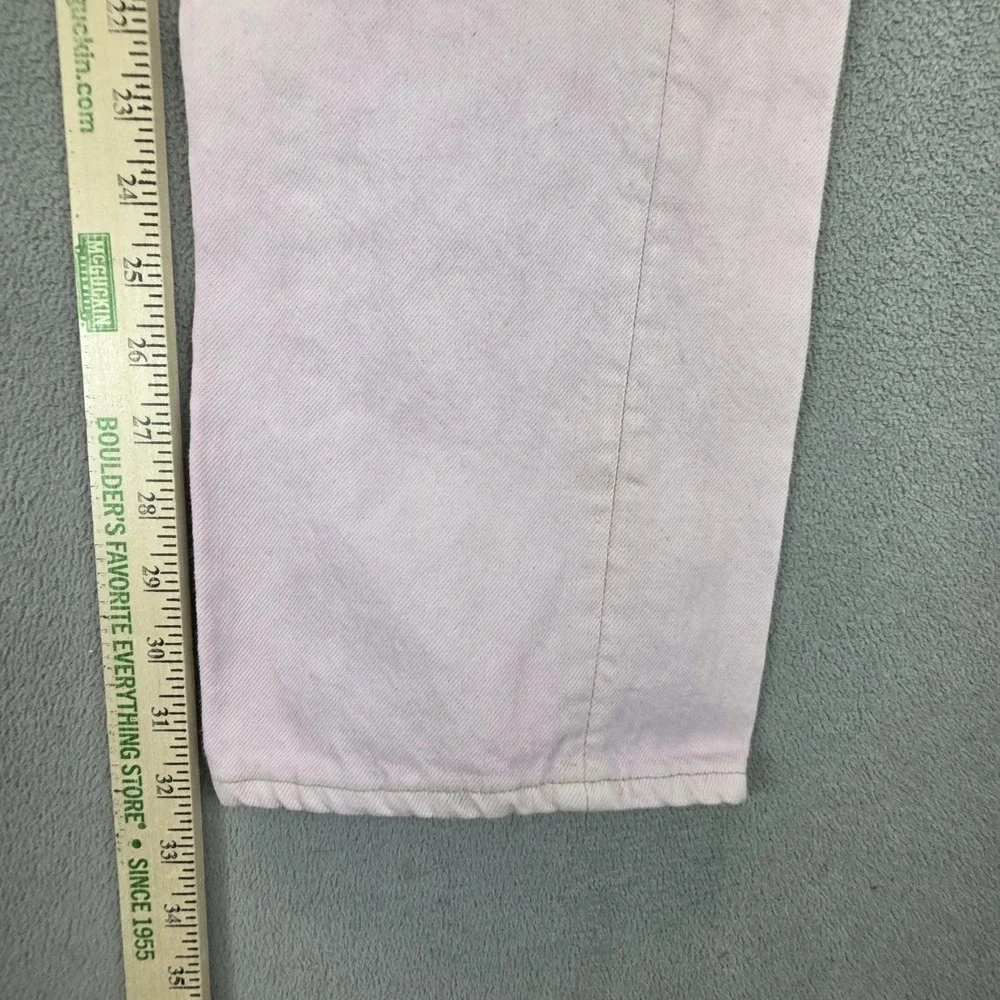 VTG Levis 501 Jeans Mens Pink Wash Dyed‎ Straight Button Fly USA Fits 27x32